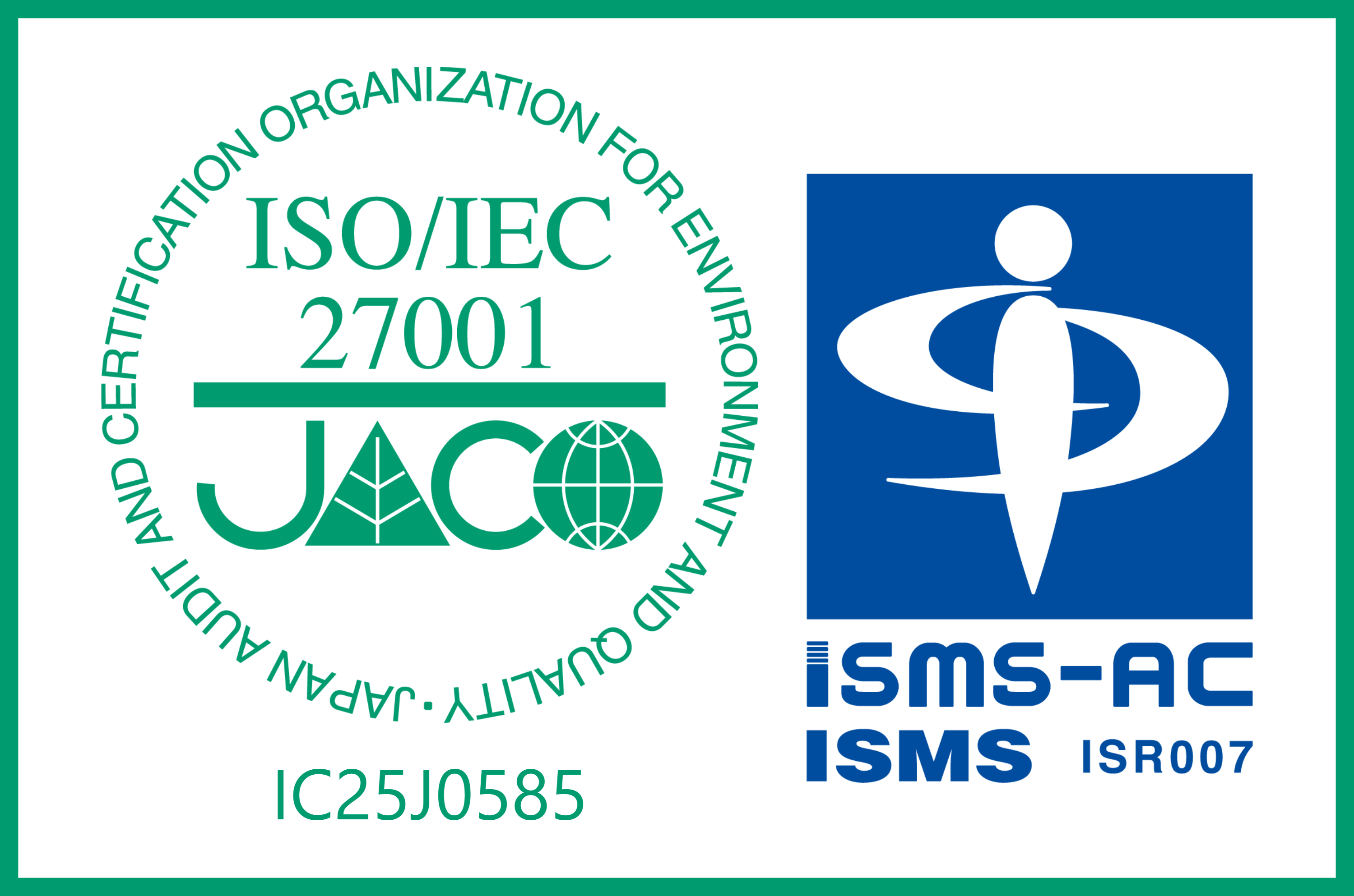 ISO/IEC27001:2022(ISMS)取得